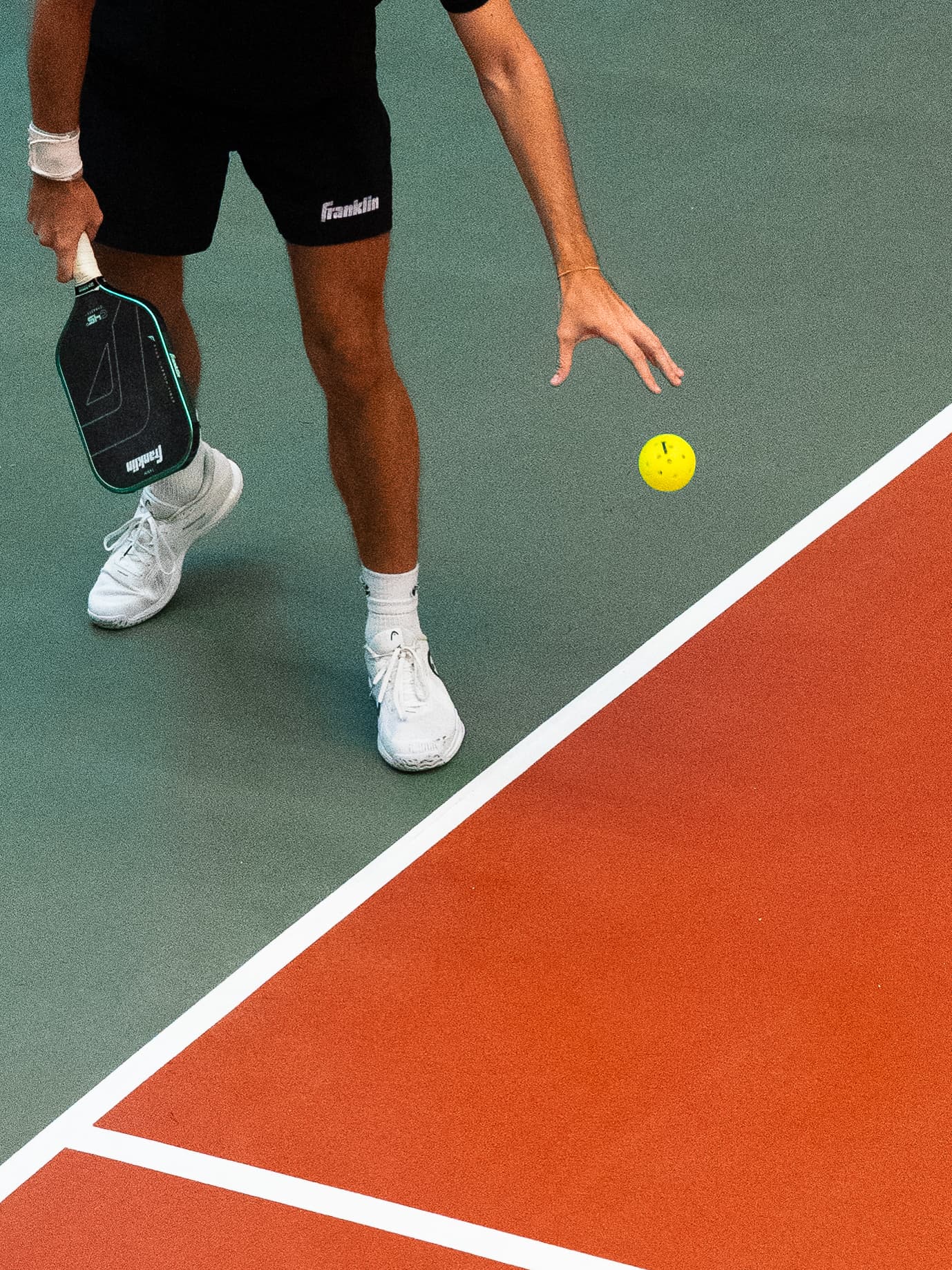 Pickleball court — recreational sport